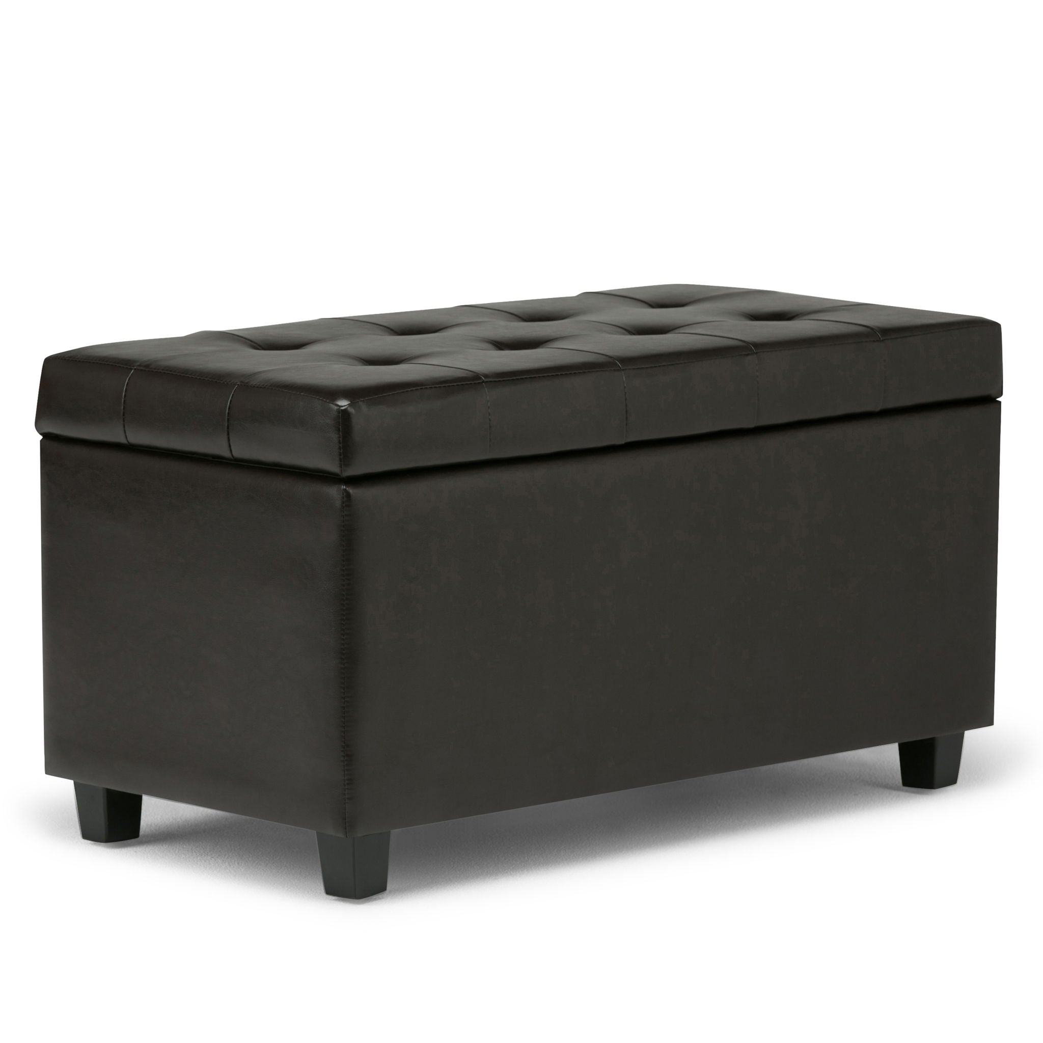Cosmopolitan - Upholstered Storage Ottoman by HouseOfZazla