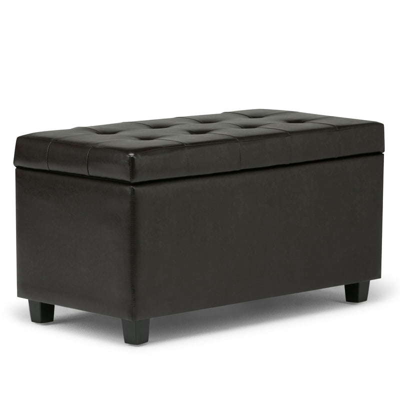 Cosmopolitan - Upholstered Storage Ottoman by HouseOfZazla