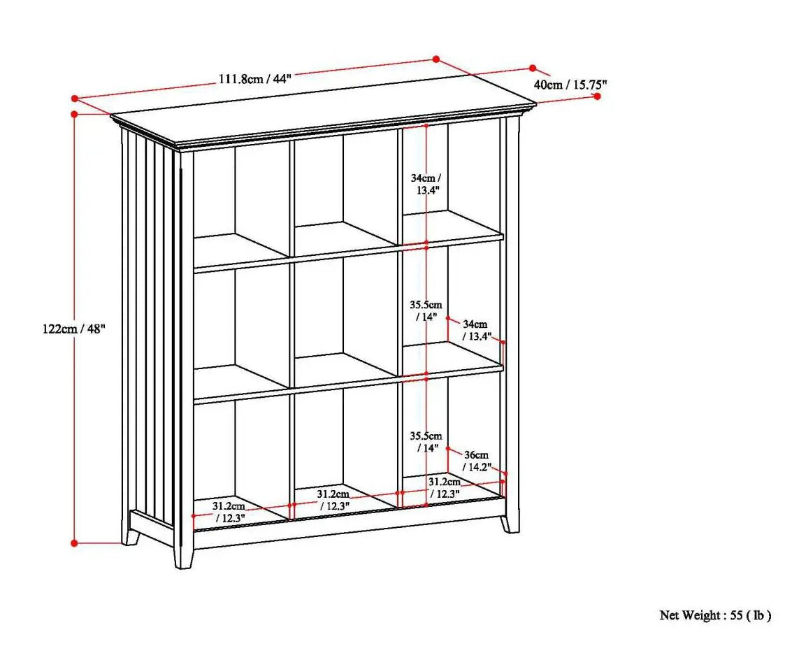 Acadian - Handcrafted Cube Storage by Unique Piece Furniture
