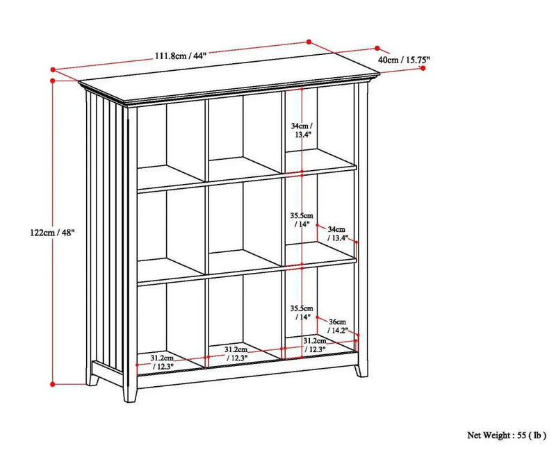 Acadian - Handcrafted Cube Storage by Unique Piece Furniture