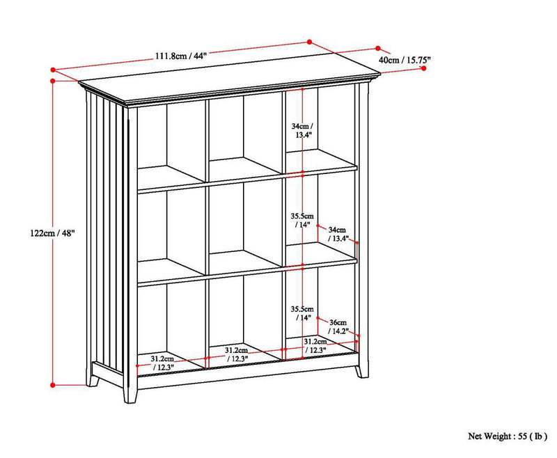 Acadian - Handcrafted Cube Storage by HouseOfZazla