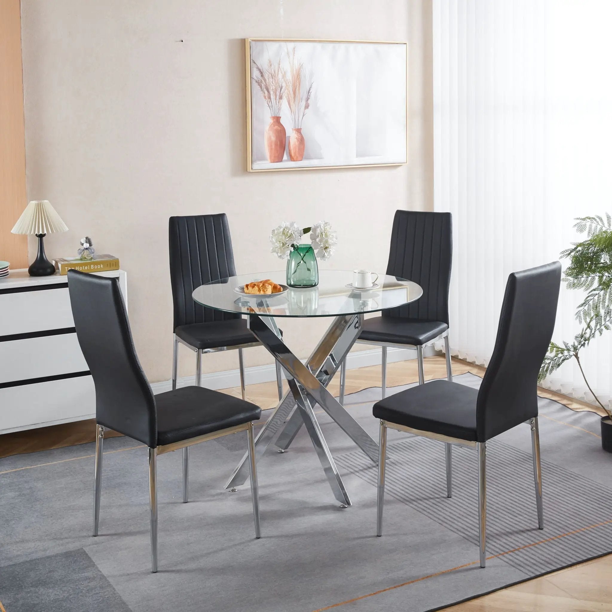 Minimalist Design Dining Chair (Set of 4) by Unique Piece Furniture