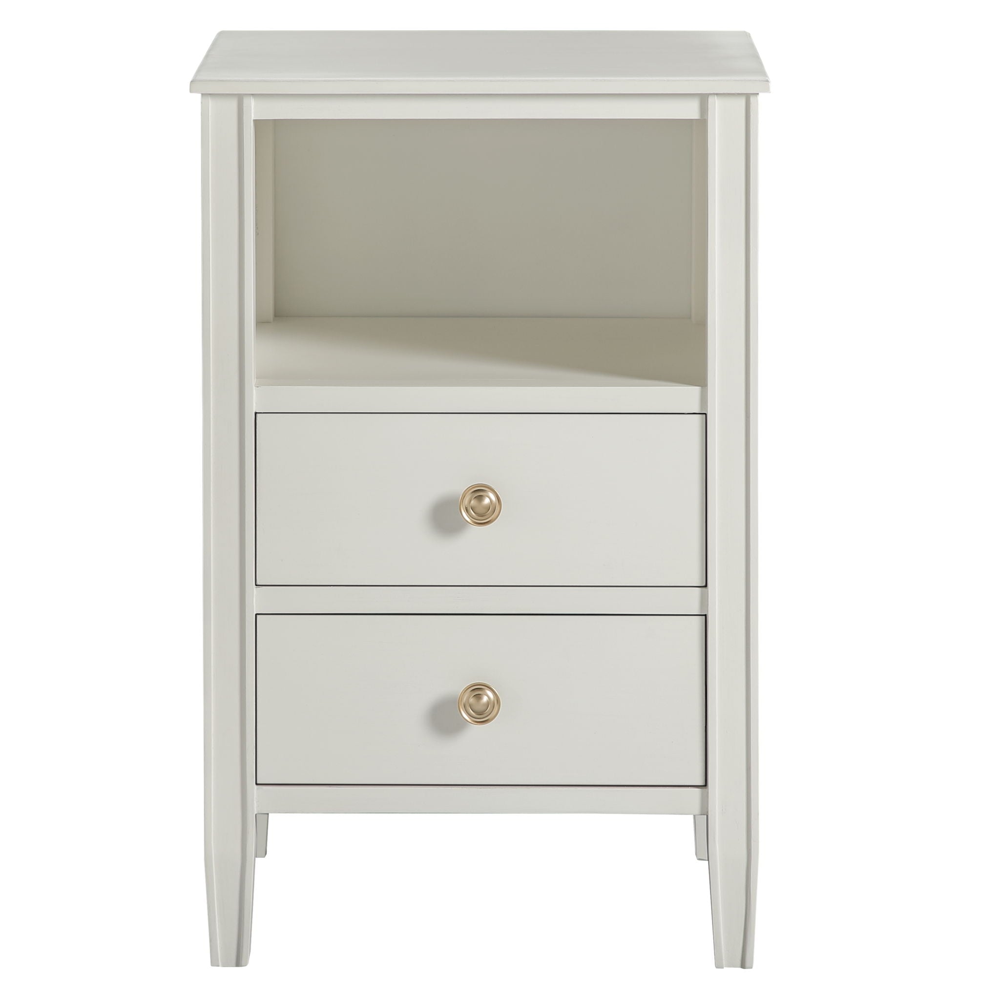 Winston - 2 Drawer Storage Nightstand by HouseOfZazla