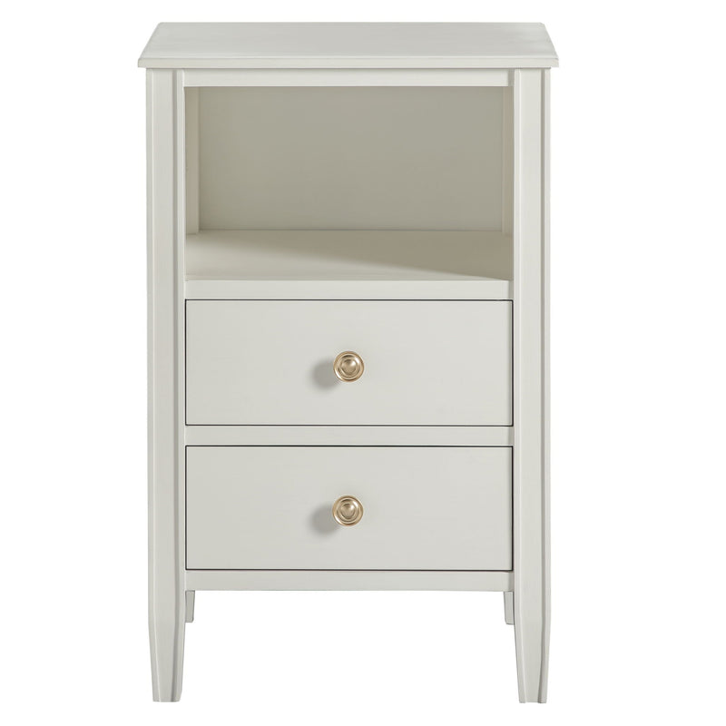 Winston - 2 Drawer Storage Nightstand by HouseOfZazla