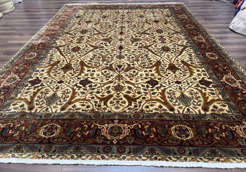 Persian Bidjar Rug 9x12 - Mustafi Allover Pattern - Traditional Carpet by Jewel Rugs