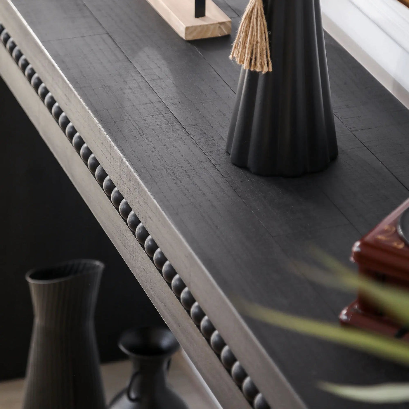 Modern Rustic Wood Table, Rectangular Living Room Center Table With Floating Top Design by Unique Piece Furniture