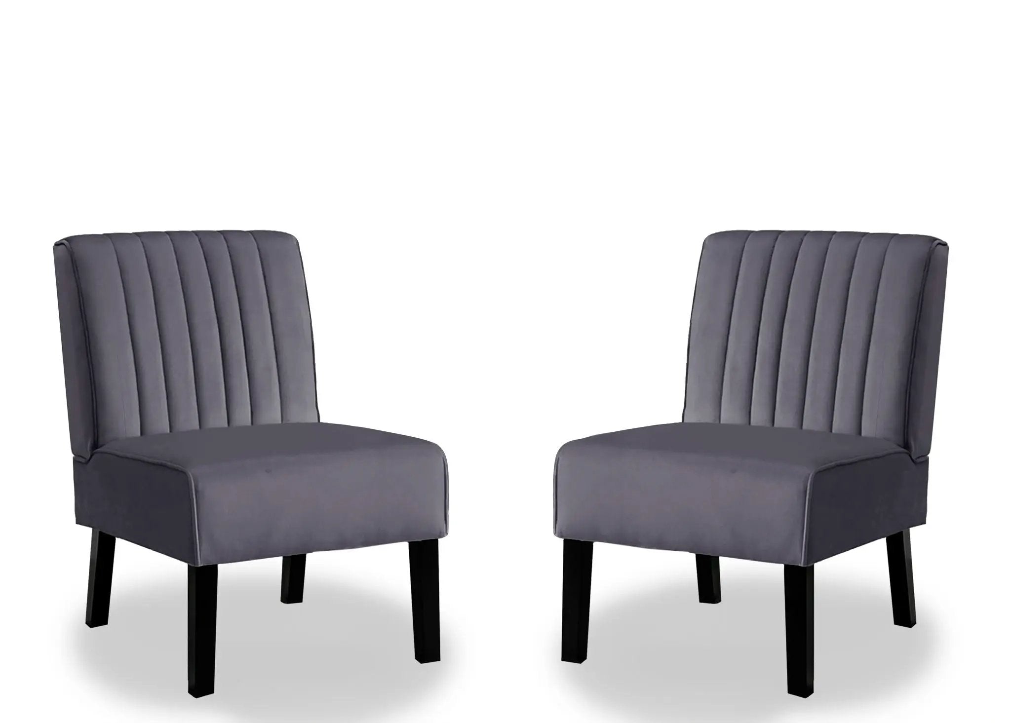 Reese - Mid-Century Modern Accent Chairs With Minimalist Design (Set of 2) by HouseOfZazla