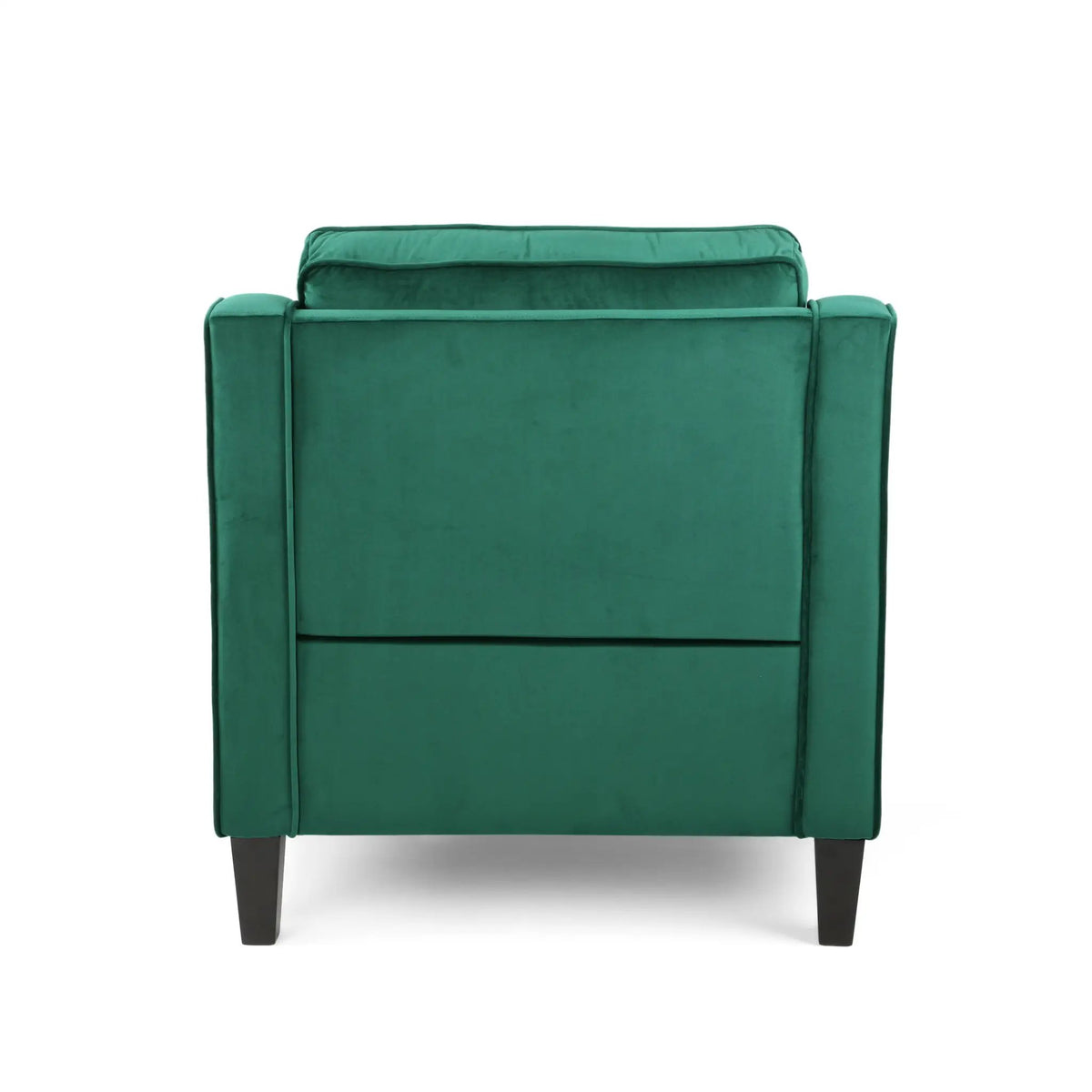 Green Velvet Upholstered Club Chair, photo 7 of 10