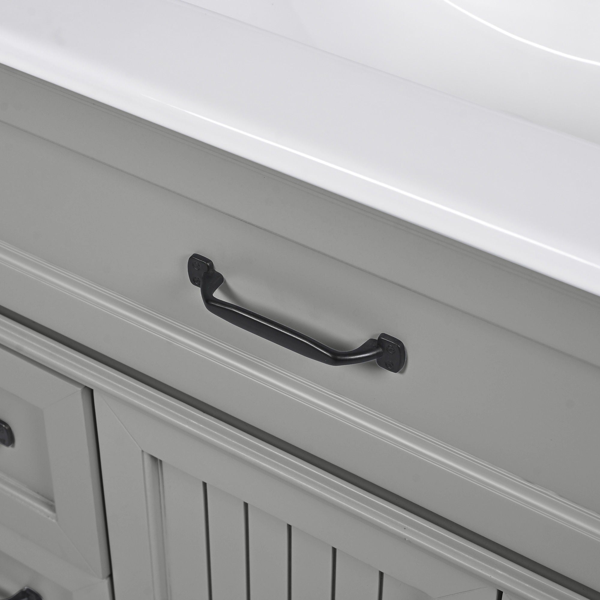 Bathroom Vanity With Sink, Freestanding Cabinet & Drawers by HouseOfZazla