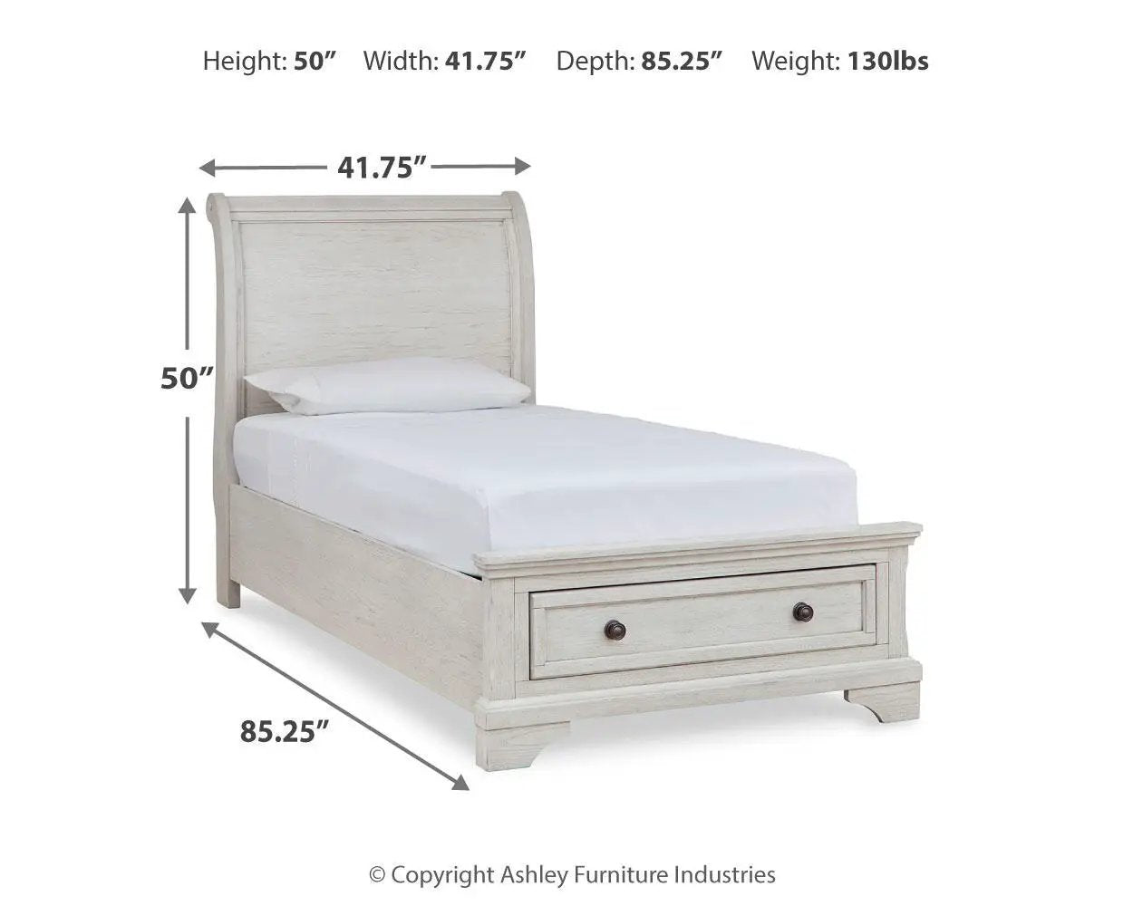 Robbinsdale - Sleigh Bed by Unique Piece Furniture