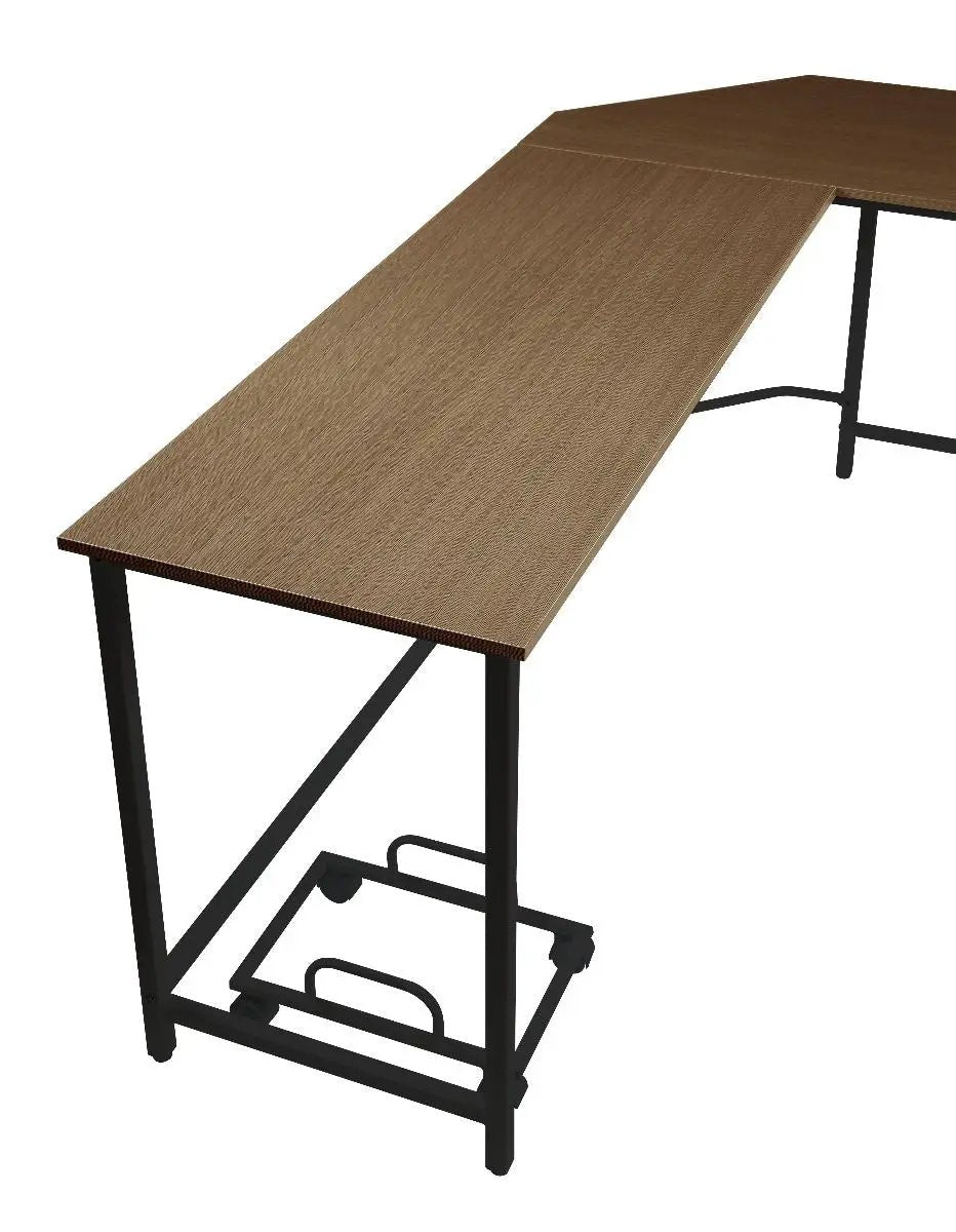 Bambina - Computer Desk - Oak & Black by Unique Piece Furniture
