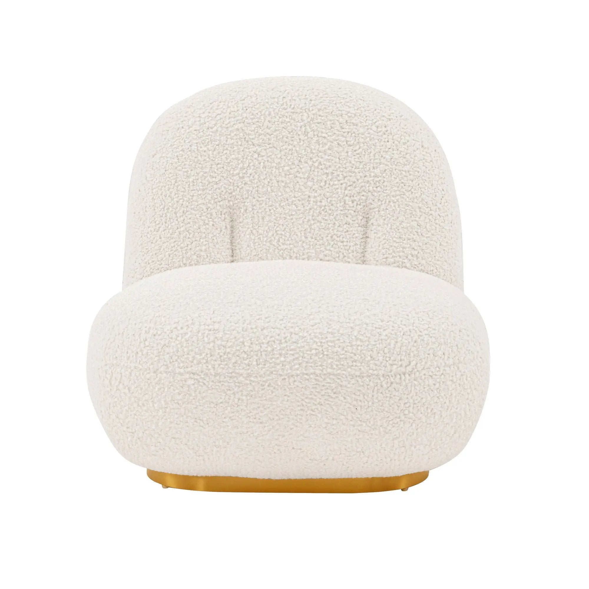 Edina - Lounge Accent Chair - White by HouseOfZazla