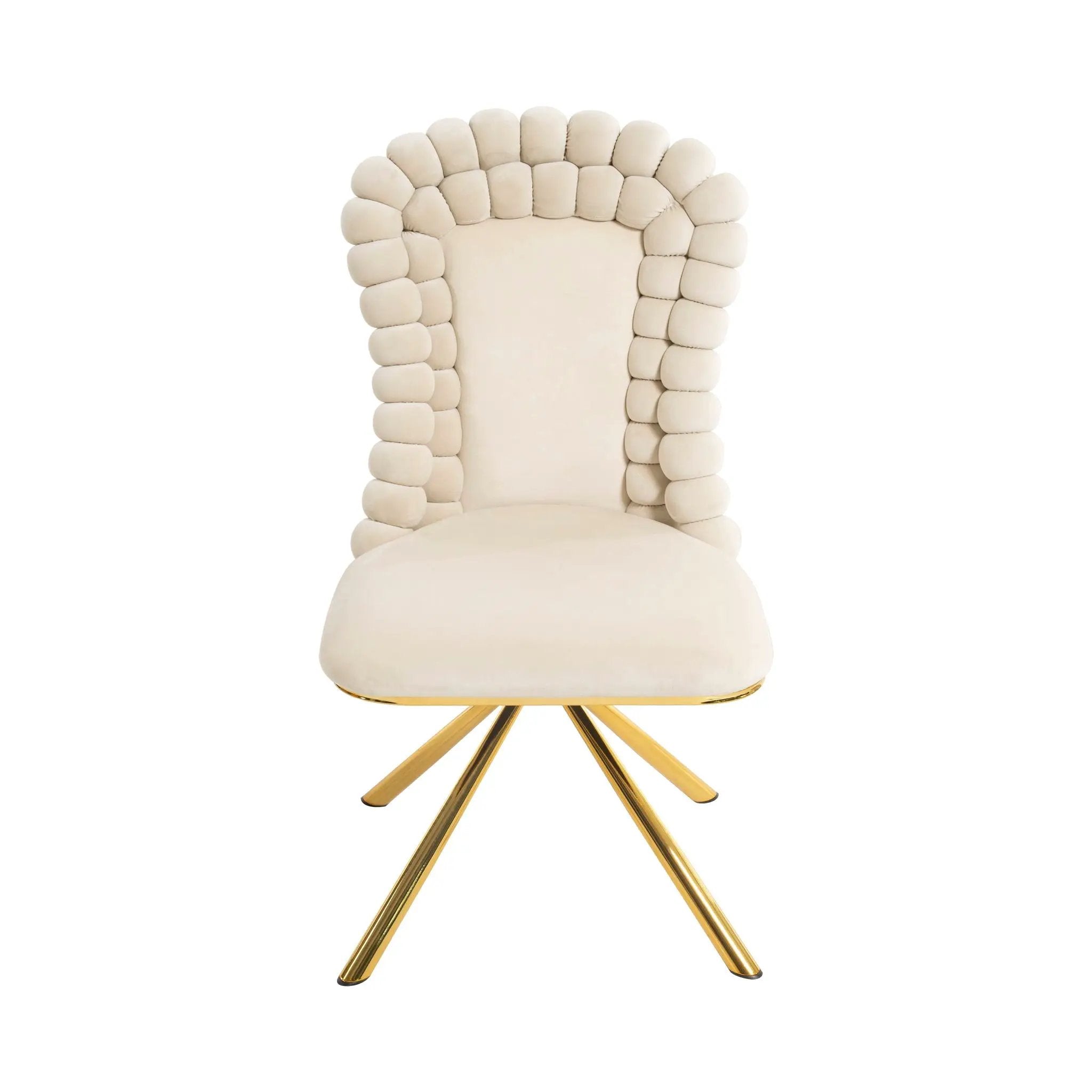 Upholstered Swivel Dining Chairs (Set of 2) by HouseOfZazla