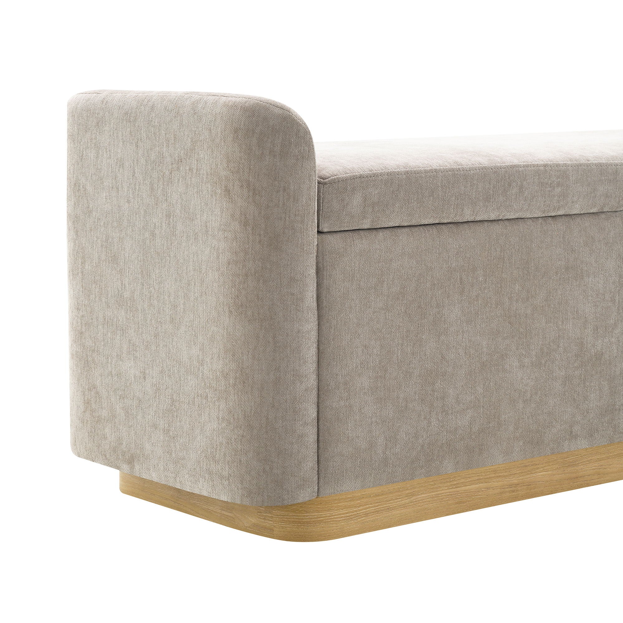 Upholstered Storage Bench With Safety Hinge by HouseOfZazla