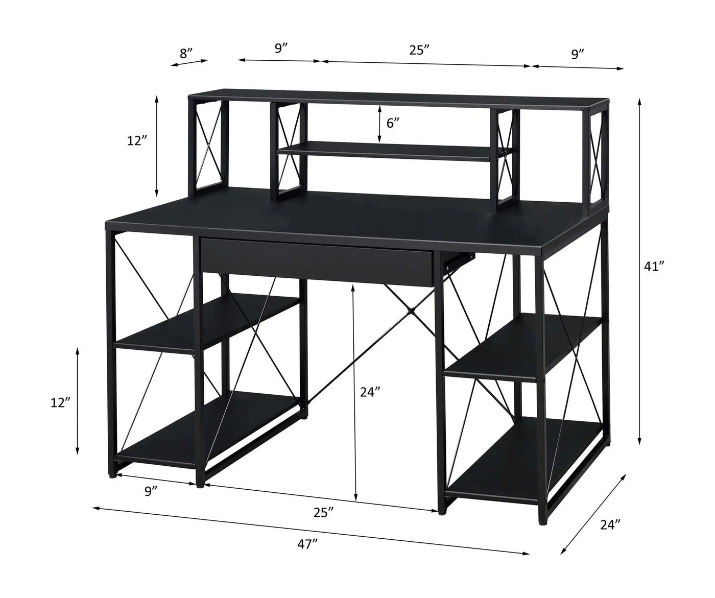 Amiel - All Purpose Writing Desk by Unique Piece Furniture