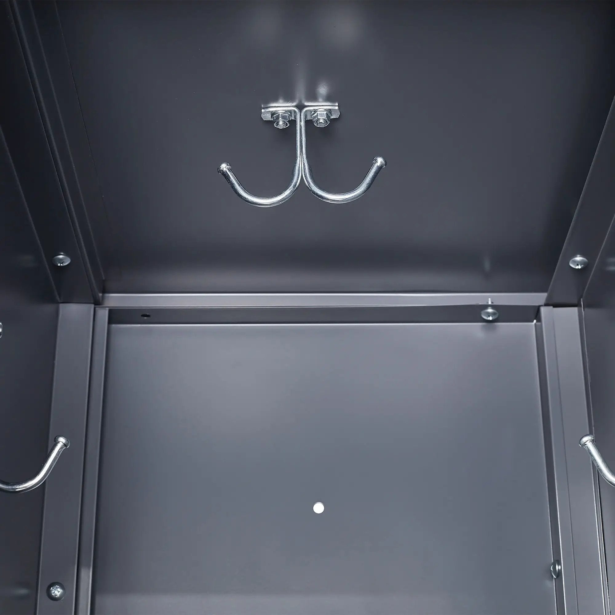 9 Door Lockers With Lock For Storage In Office, School, Gym, And Bedroom - Gray by HouseOfZazla