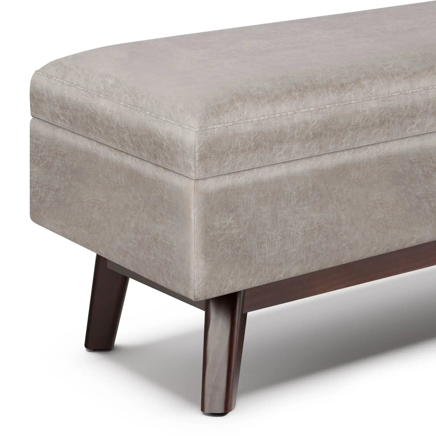 Owen - Upholstered Rectangular Storage Ottoman by HouseOfZazla