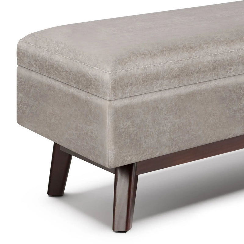 Owen - Upholstered Rectangular Storage Ottoman by HouseOfZazla