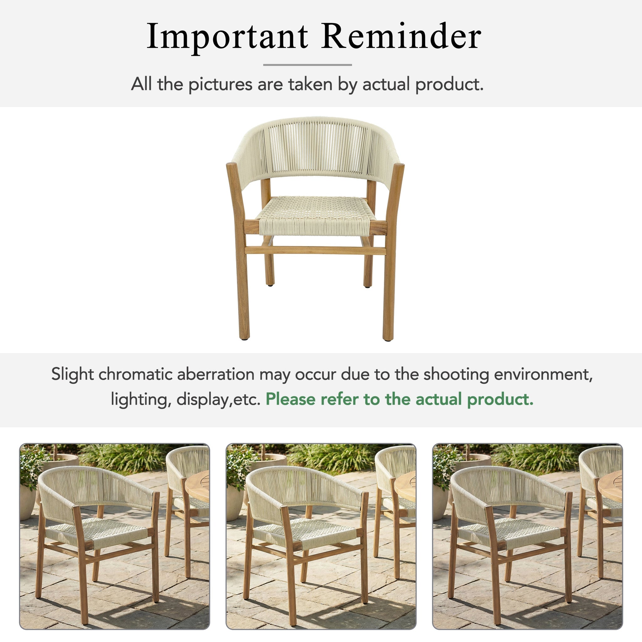 Outdoor Accent Chair Set - 2 Person Seating Group by HouseOfZazla