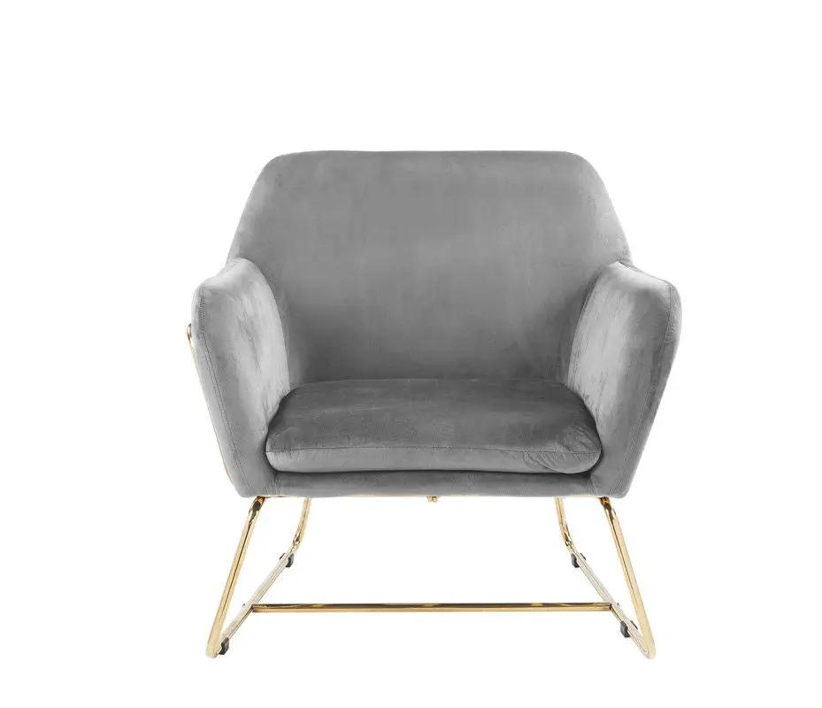Keira - Accent Chair With Metal Base by Unique Piece Furniture
