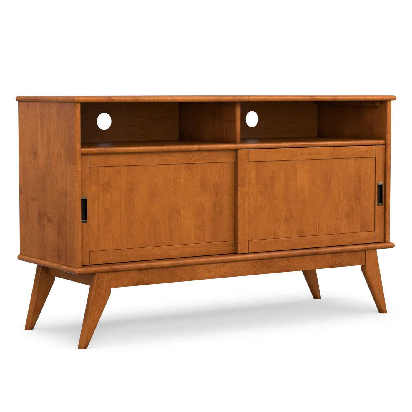 Draper - Handcrafted Mid Century Low TV Media Stand by Unique Piece Furniture