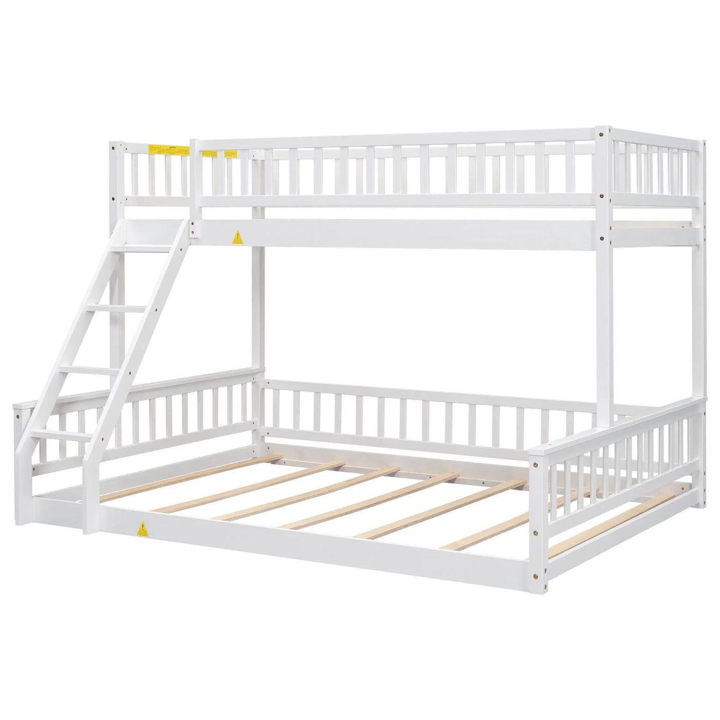Bunk Bed With Ladder And Guardrails by HouseOfZazla