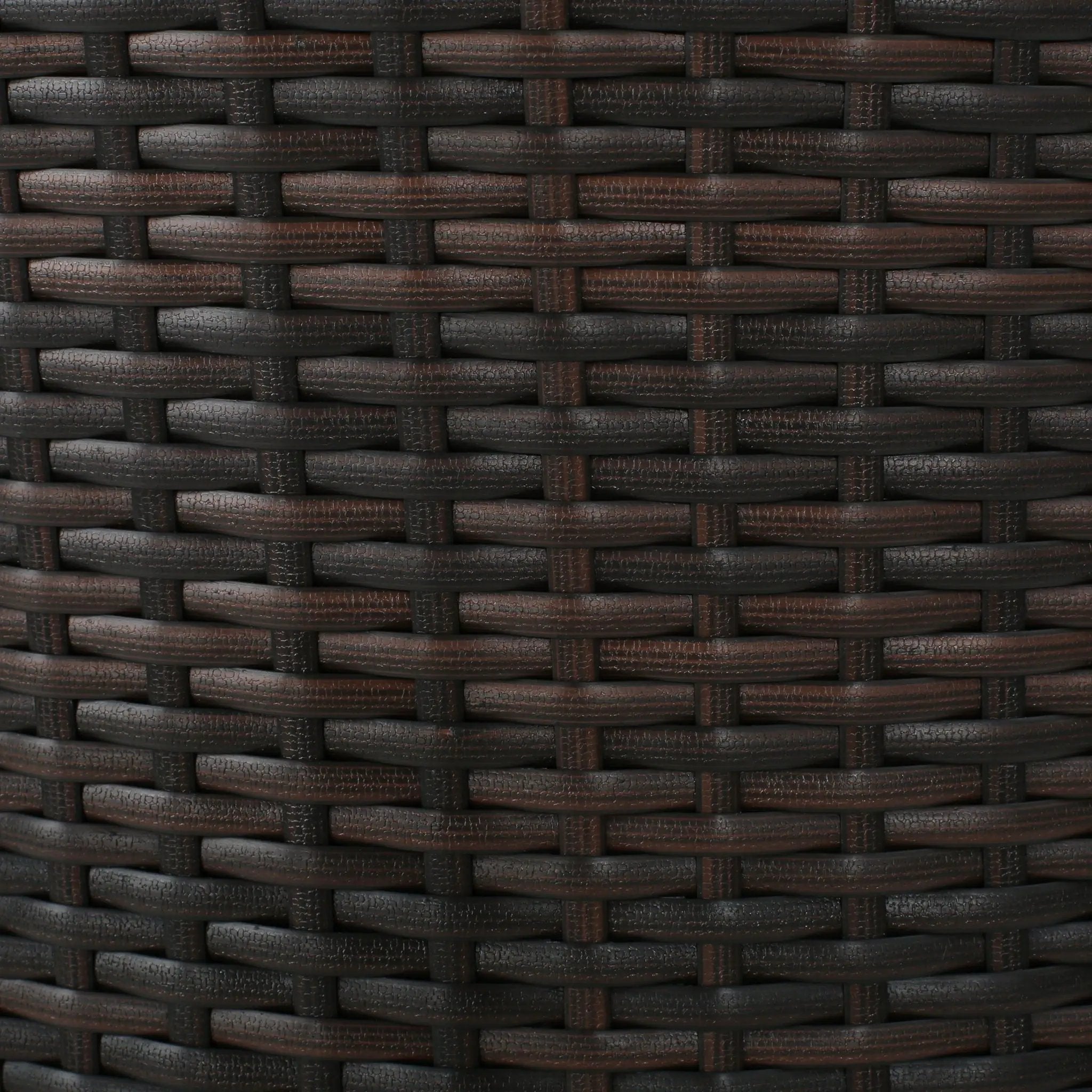 Outdoor 31" Rattan Barstools With Waterproof Cushions (Set of 2) - Multi Brown by HouseOfZazla
