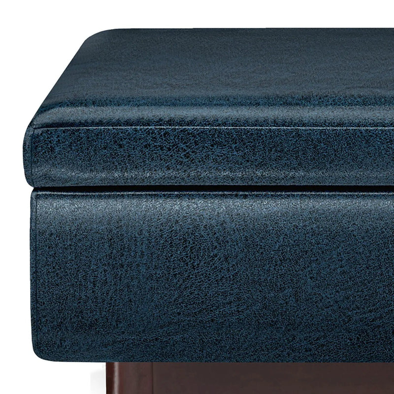 Owen - Upholstered Rectangular Storage Ottoman by HouseOfZazla