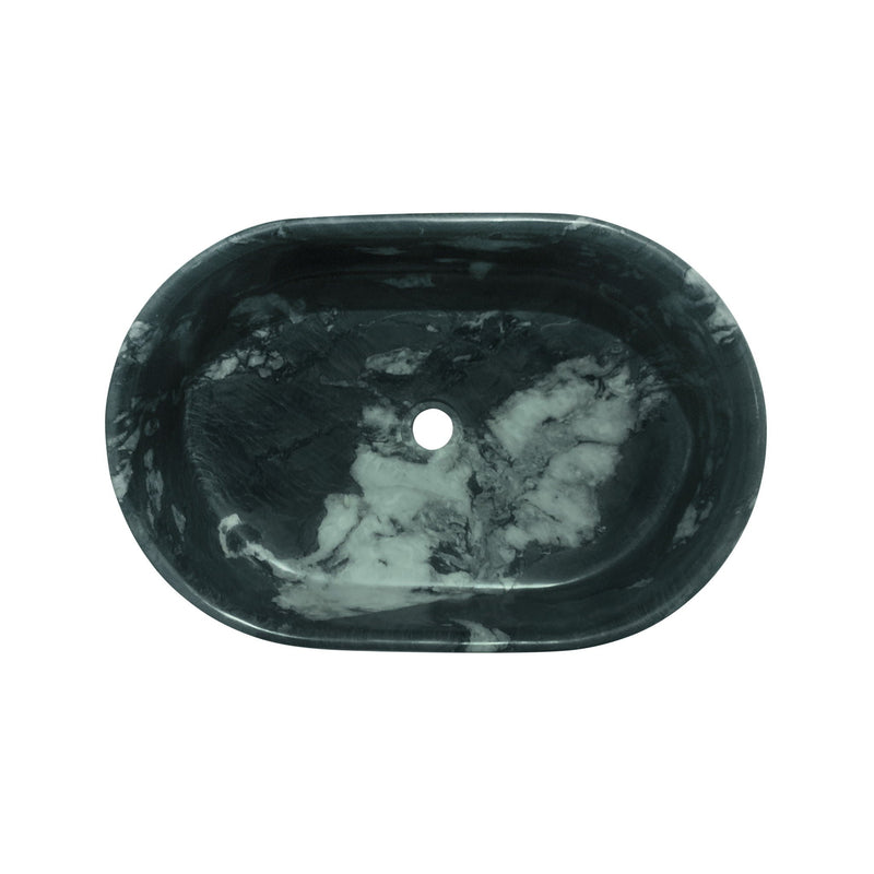 Bathroom Vessel Sink, Semi Polished Surface by HouseOfZazla