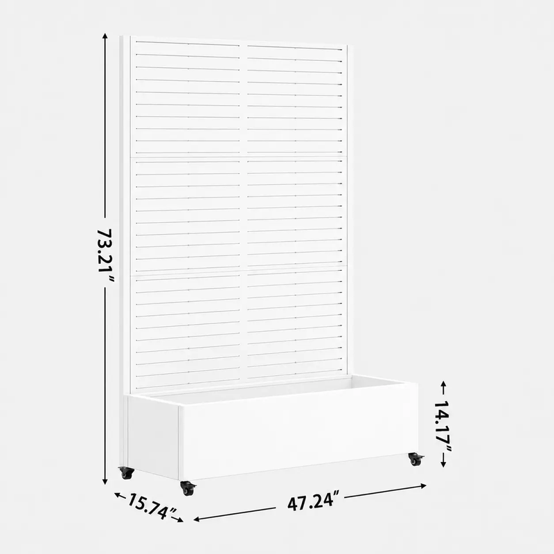 Metal Planter Box with Trellis by HouseOfZazla