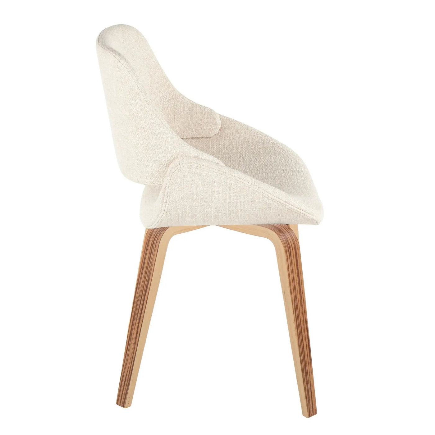 Fabrico - Mid Century, Modern Dining Chair (Set of 2) by HouseOfZazla