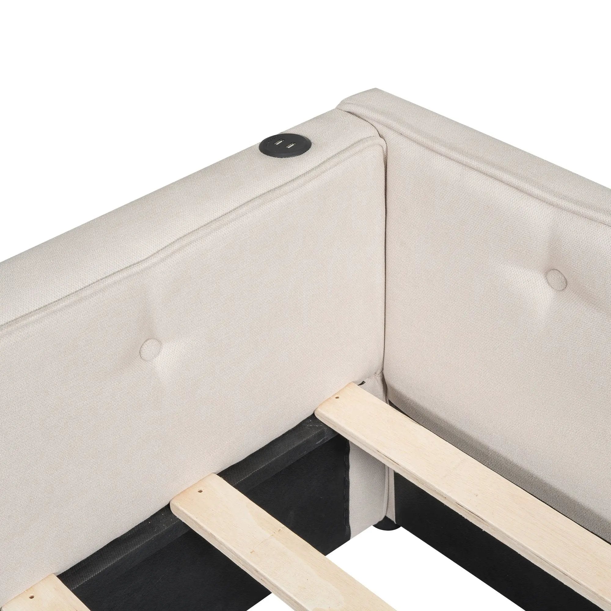 Platform Bed With USB Ports by Unique Piece Furniture