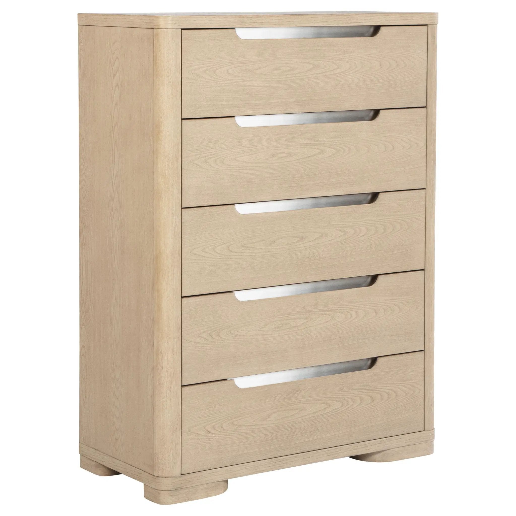 Ladera 5-drawer Bedroom Chest of Drawers Light Elm by Unique Piece Furniture