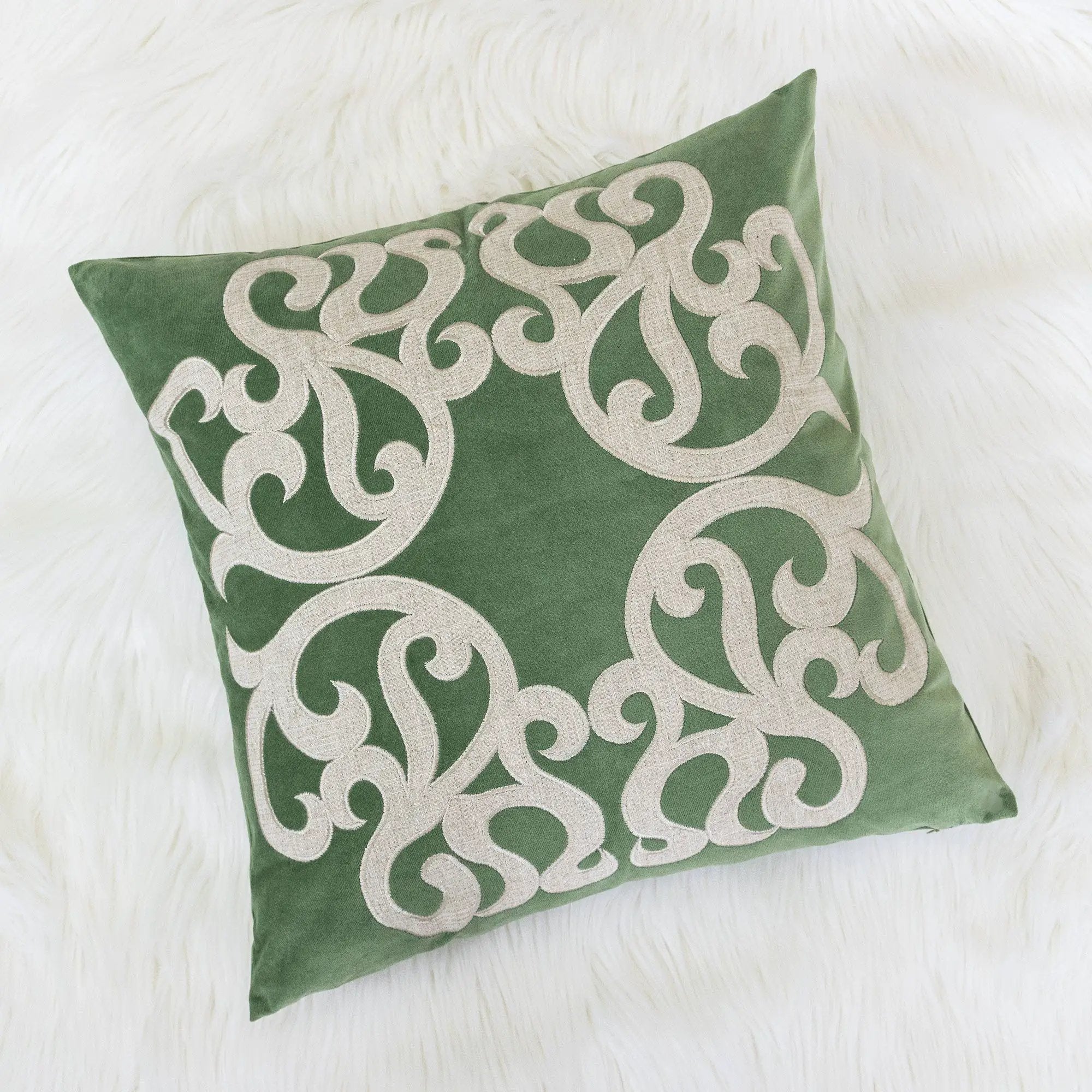 Dora - Pillow Cover With Matching Back by HouseOfZazla