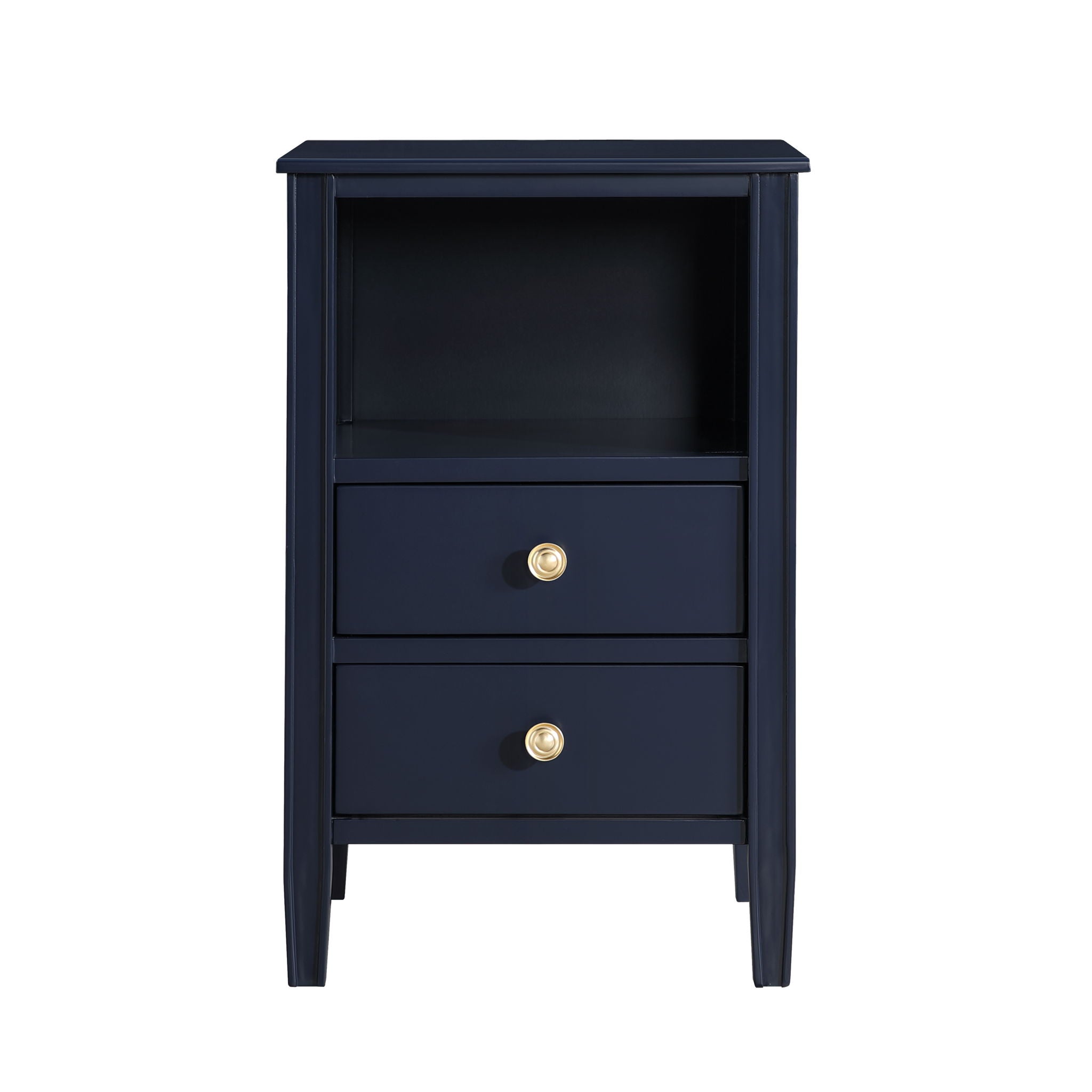 Winston - 2 Drawer Storage Nightstand by HouseOfZazla