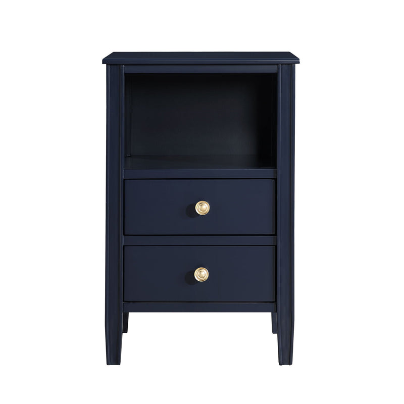 Winston - 2 Drawer Storage Nightstand by HouseOfZazla