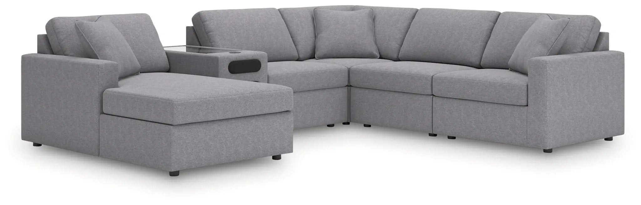 Modmax - Sectional - Granite by Unique Piece Furniture