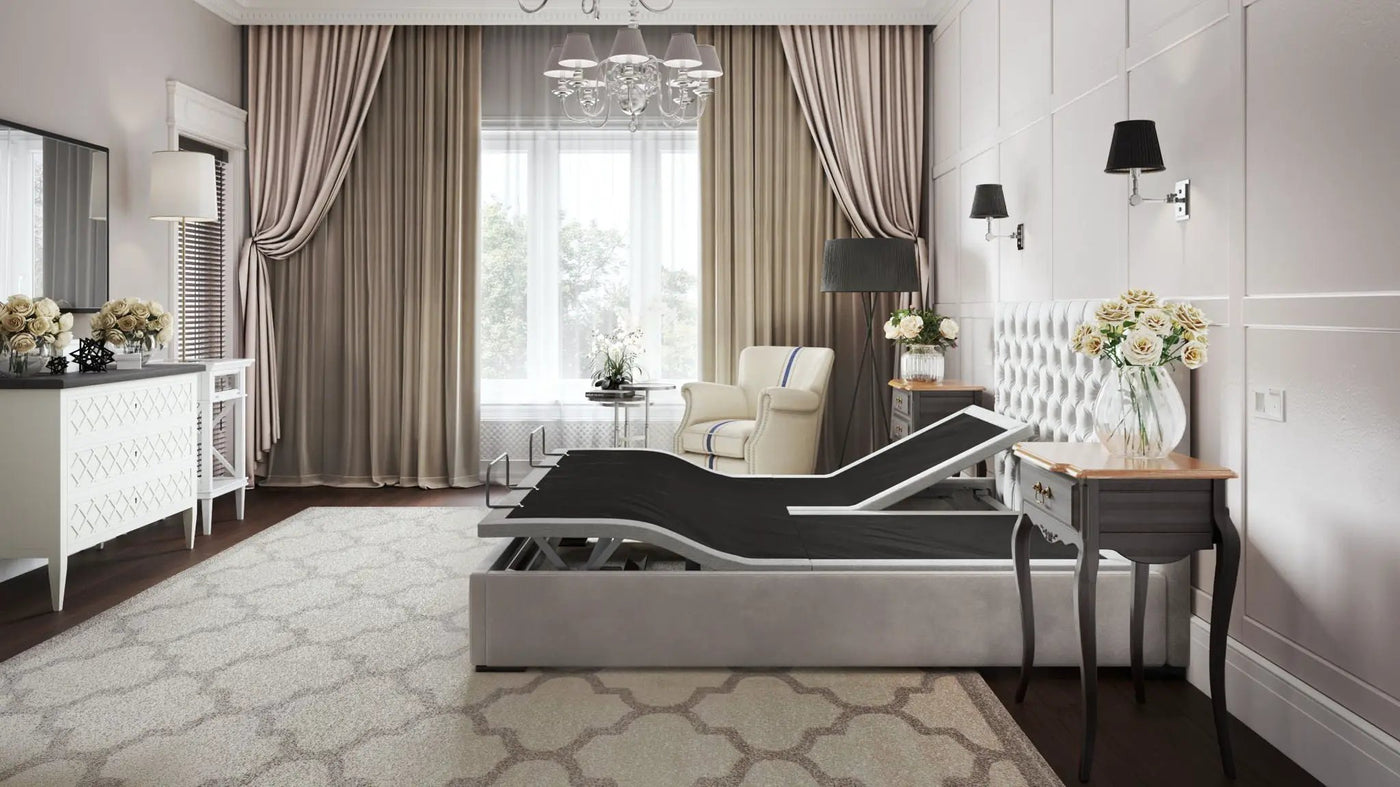 Bt3000 - Flex Head Adjustable Bed Base With Head And Foot Position Adjustment by HouseOfZazla