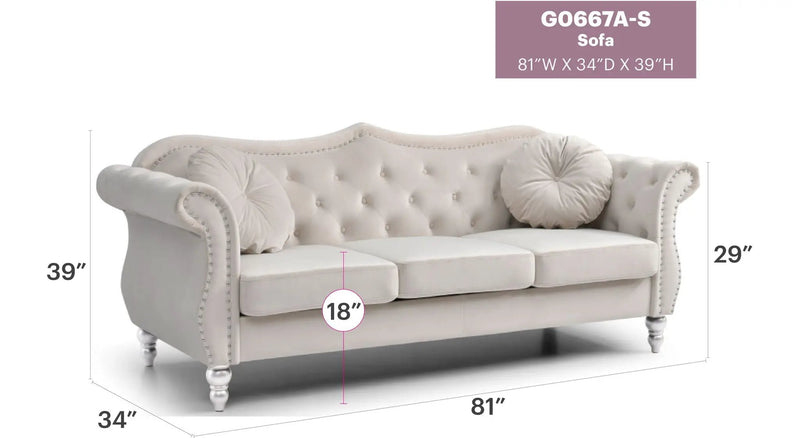 Hollywood - Sofa by HouseOfZazla