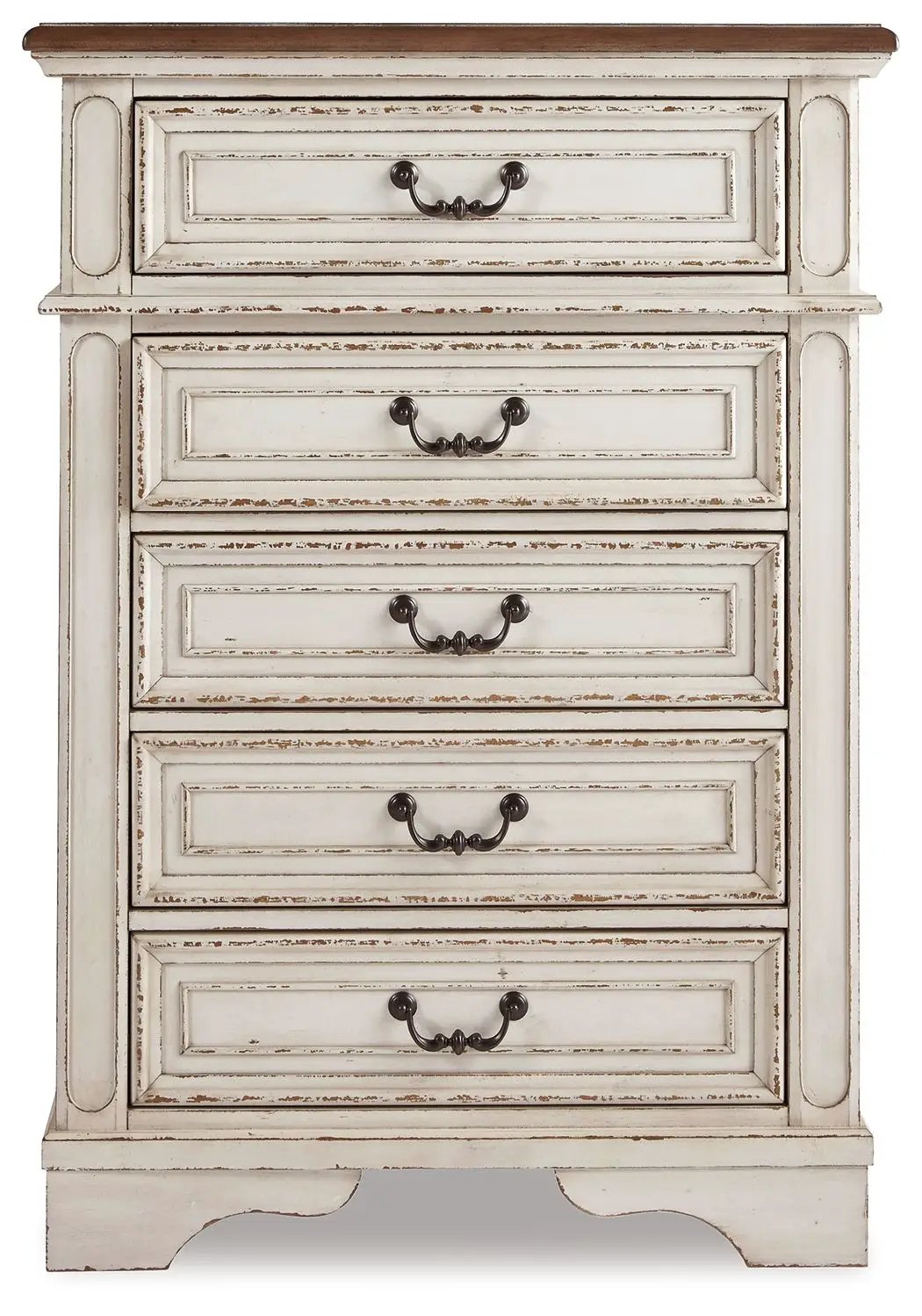 Realyn - Chest - Chipped White by Unique Piece Furniture