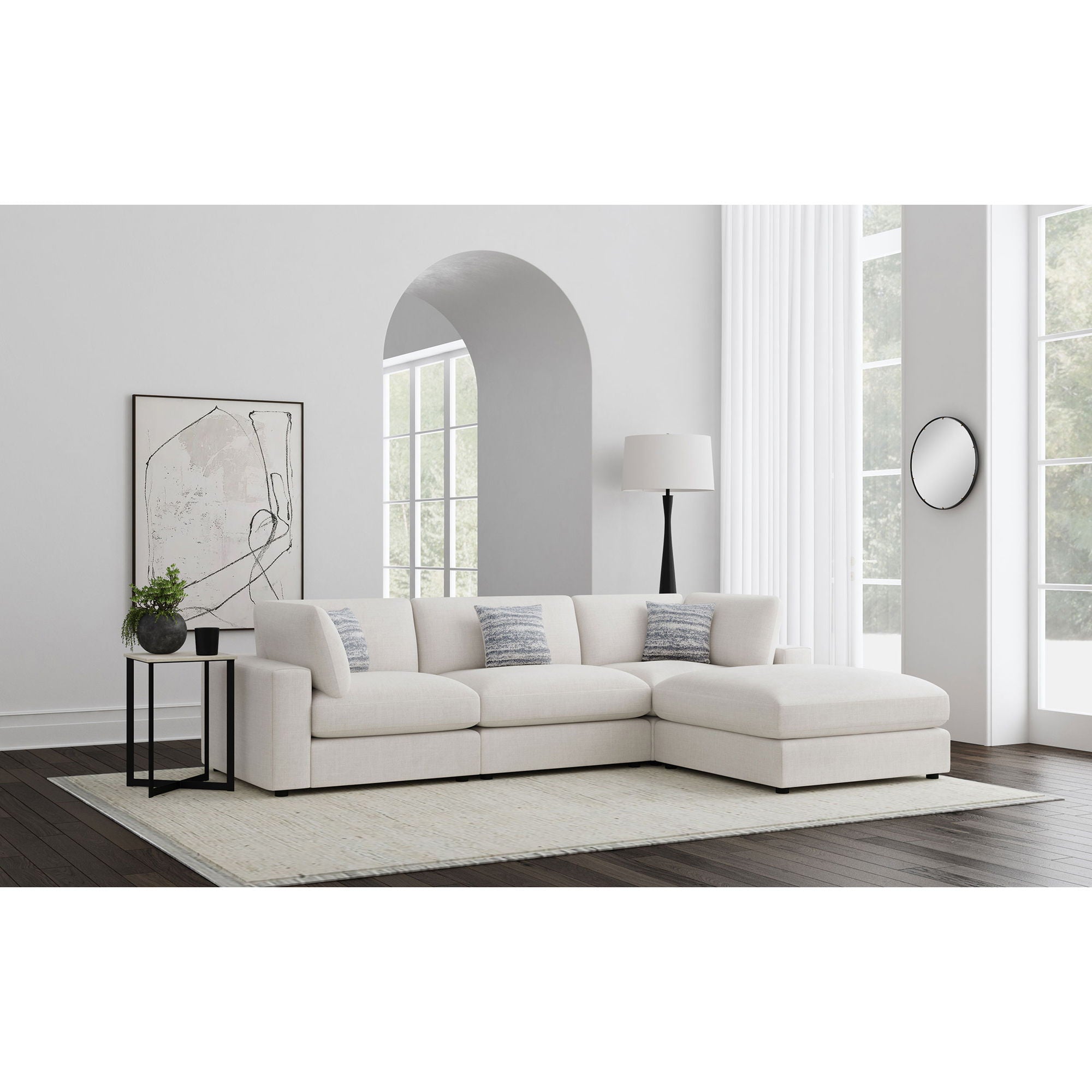 Rhette - Upholstered Sectional by HouseOfZazla