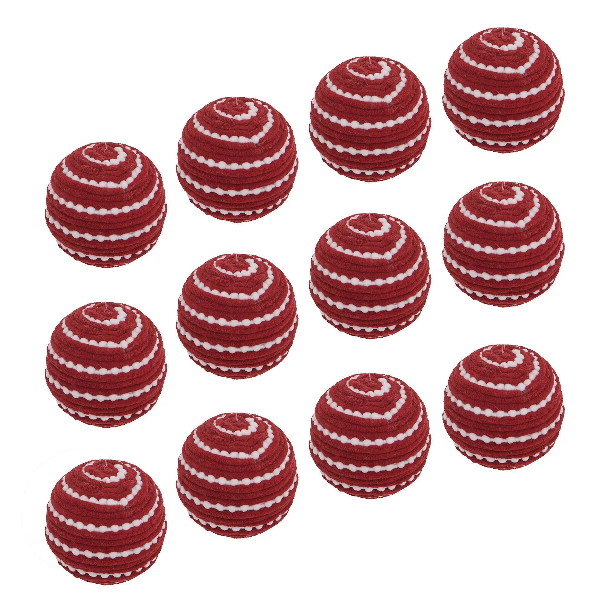 Christmas Ball Ornaments Decorative Hanging Ball Christmas Tree Ornaments For Holiday Party Decorations (Set of 12) by Unique Piece Furniture