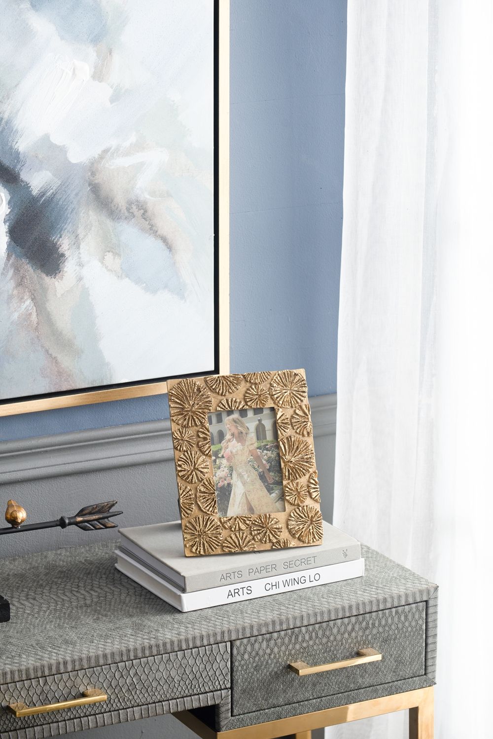 Photo Frame, Opening (Set of 2) - Gold by HouseOfZazla