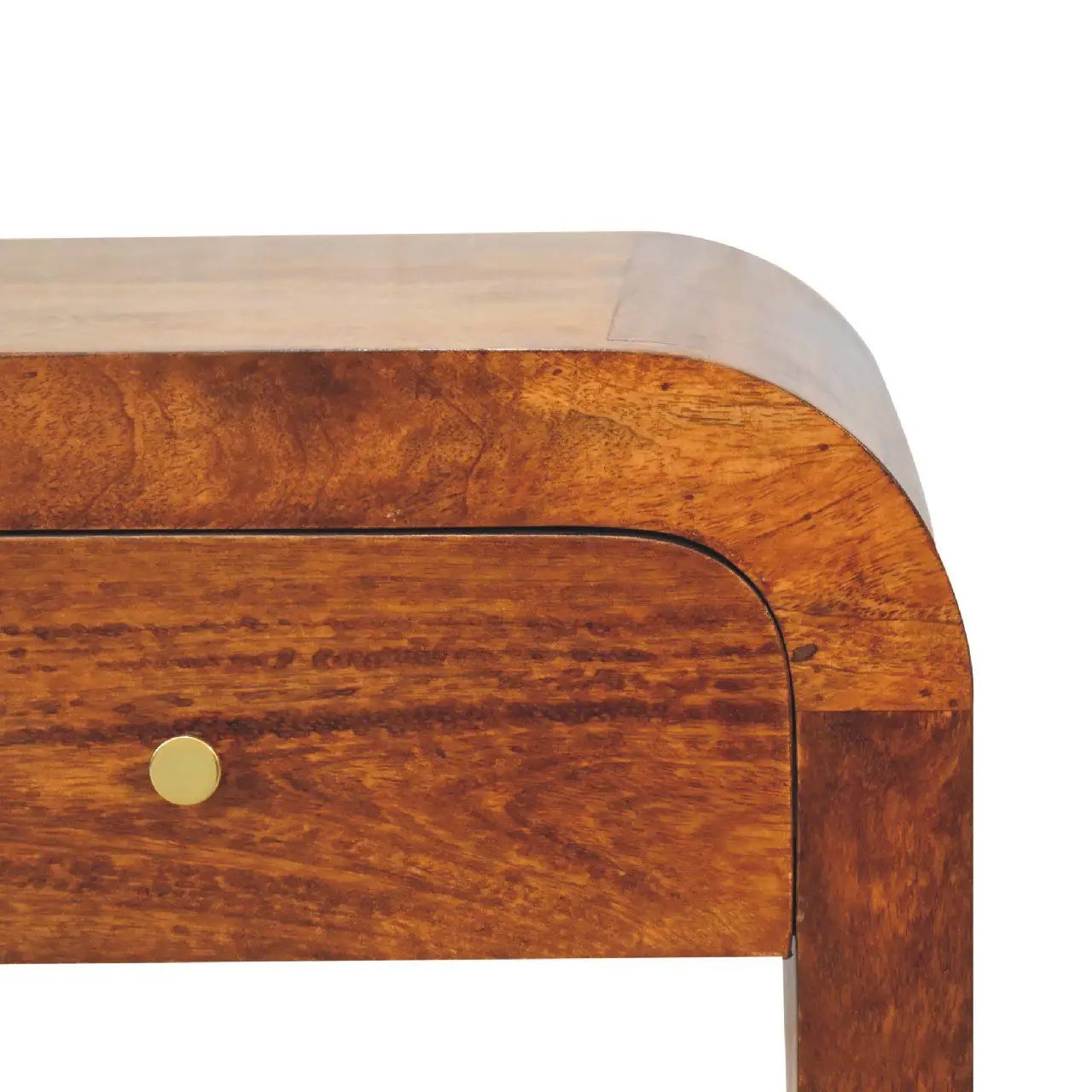 Mini Darcy - Nightstand With Curved Edges by Unique Piece Furniture