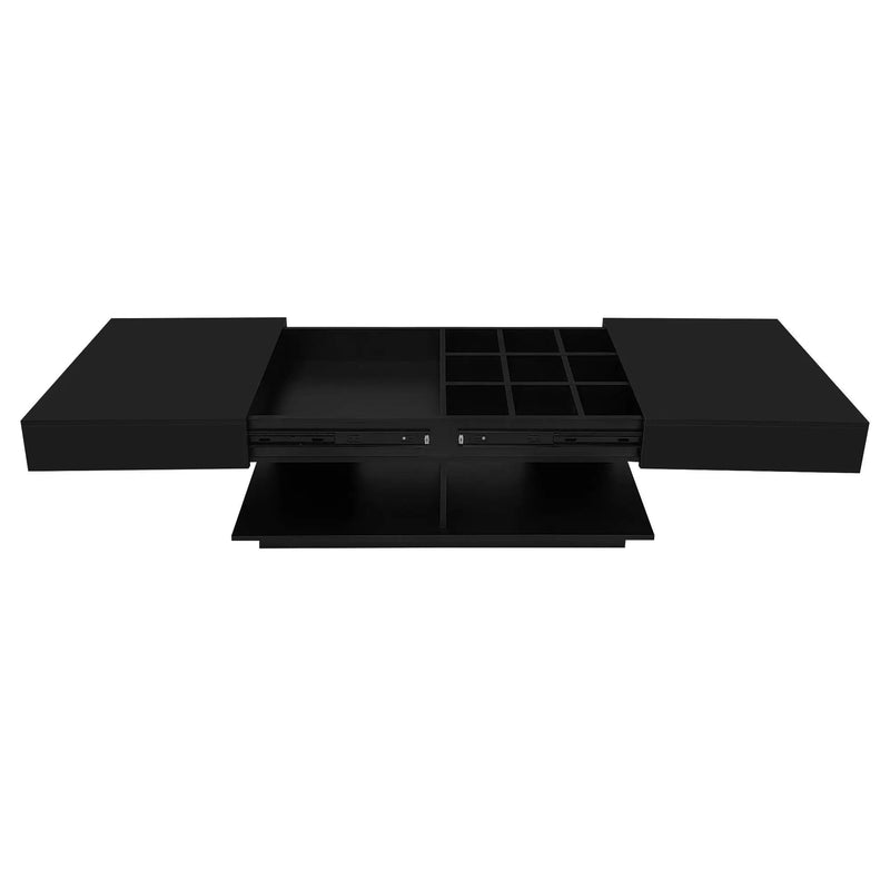 Multifunctional Adjustable Coffee Table With Hidden Storage Space For Living Room by HouseOfZazla