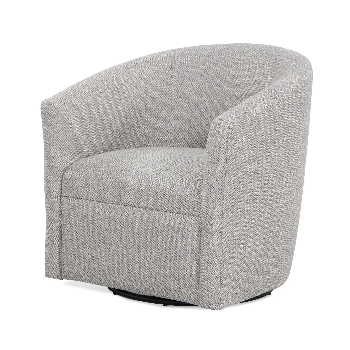 Lainey - Swivel Barrel Chair With 360 Degree Rotation by HouseOfZazla