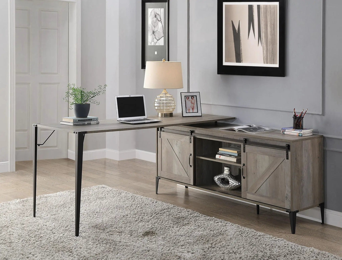 Zakwani - Writing Desk - 65" by Unique Piece Furniture