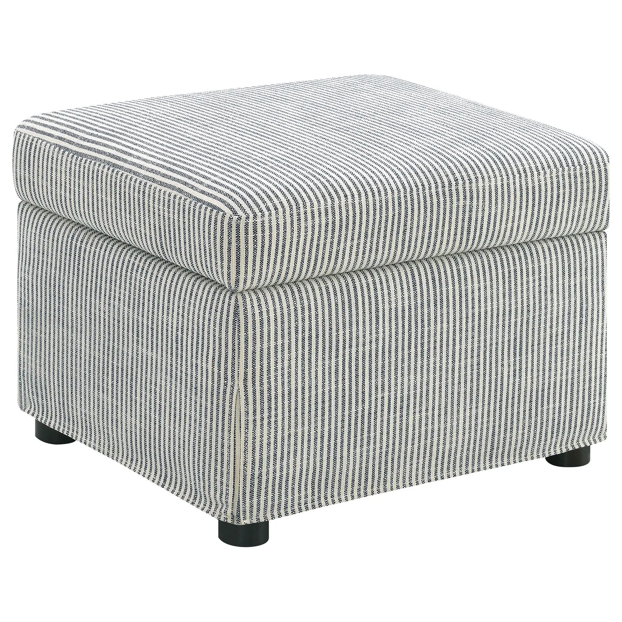 Winter Upholstered Hydraulic Lift Top Storage Ottoman Grey by Unique Piece Furniture