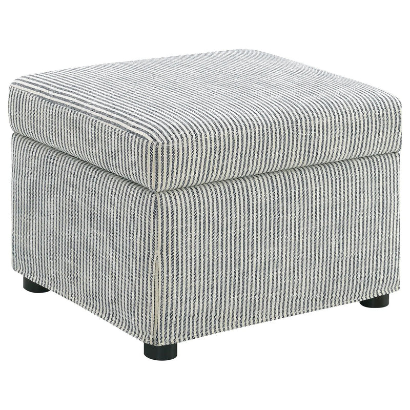 Winter Upholstered Hydraulic Lift Top Storage Ottoman Grey by Unique Piece Furniture