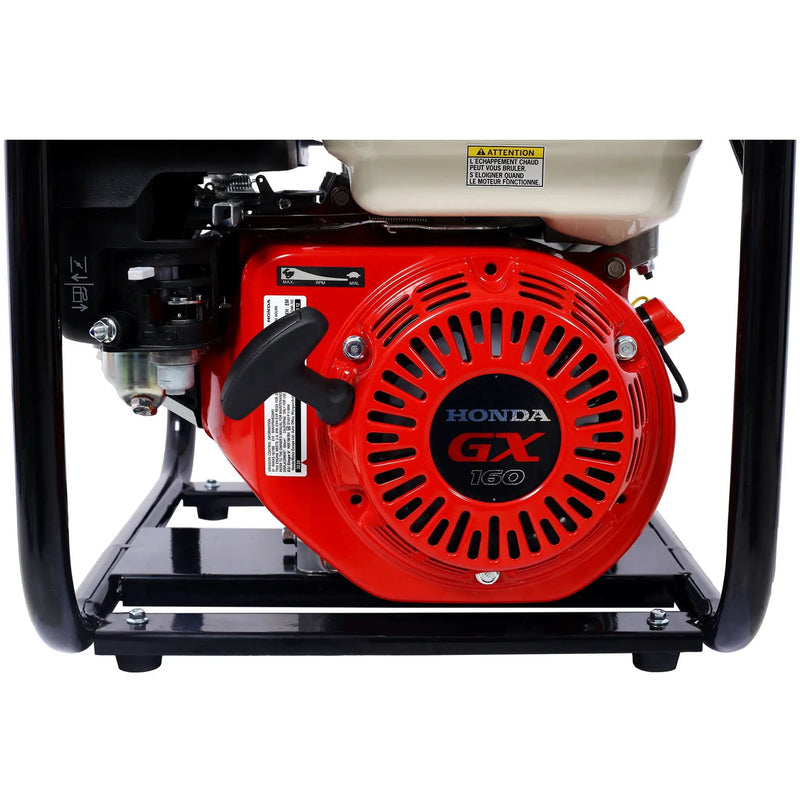 Honda - Gx160 Engine Water Pump 3" 264Gpm With 3In Npt Coupler - Black / Red by HouseOfZazla